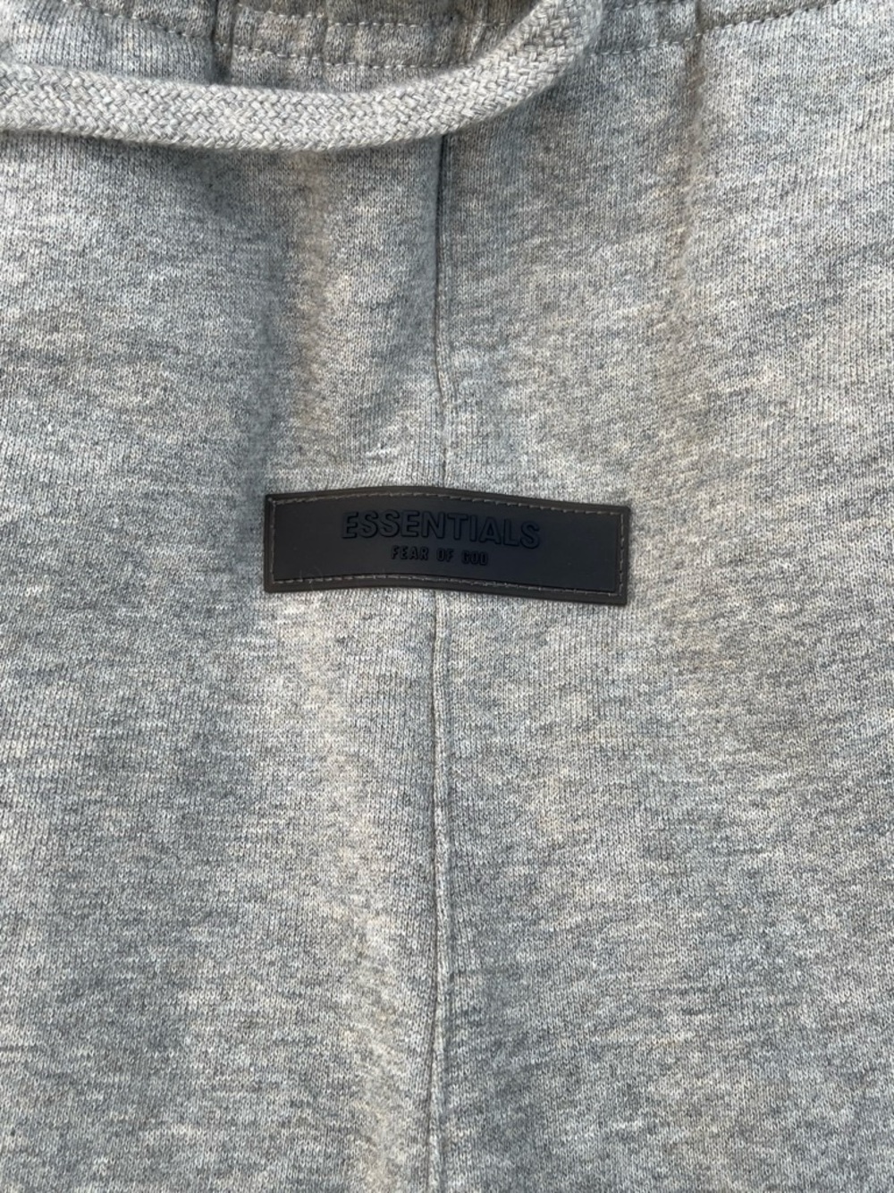 Fear of God Essentials Heather Gray Athletic Shorts - Picture 3 of 8